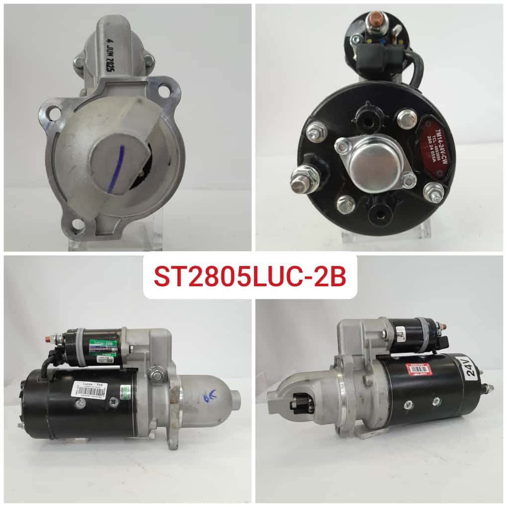 ST2805LUC-2B- T.T 24V(2B COIL) 7M14-10T/40MM RHO STARTER MOTOR