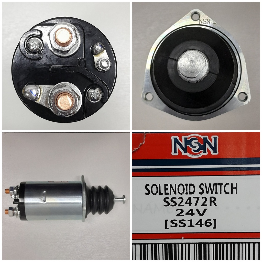 SS2472R-KOMATSU 24V MEDIUM SOLENOID SWITCH