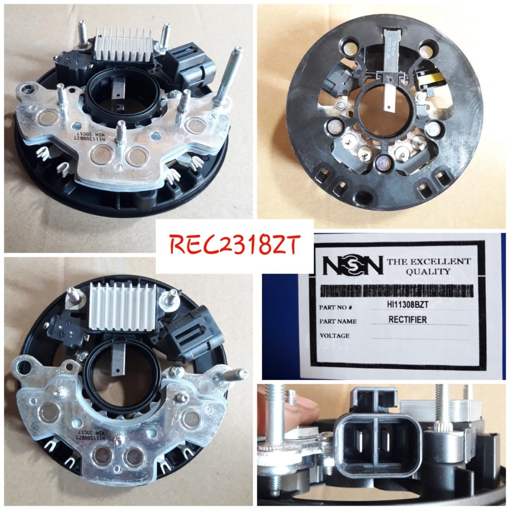 REC2318R-IZU 80A 24V FC-GR M6 RECT+REG ASSEMBLY