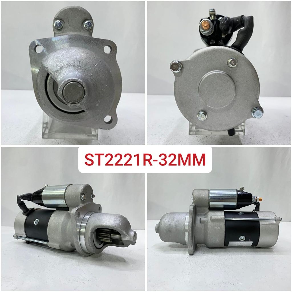 ST32-10431R-CH.CUMMINS B3.9,5.9 24V 10T 6KW 32MM 3B LHO LONG STARTER