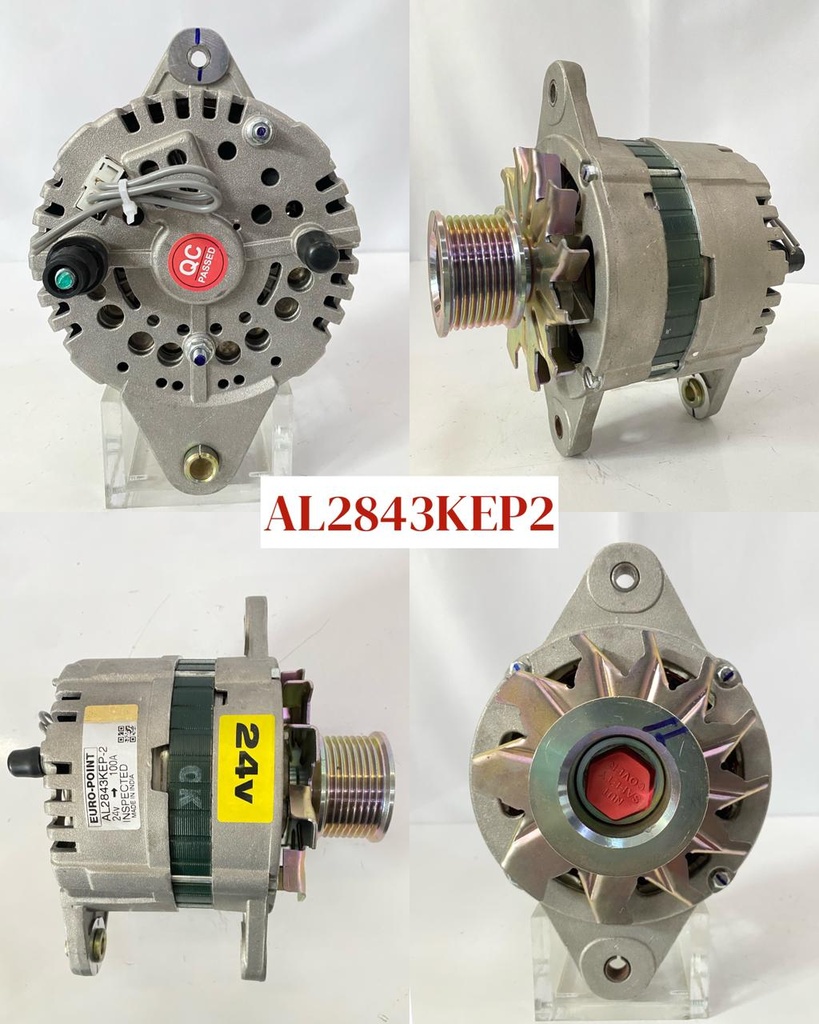 AL2843KEP-2- T.T/LND D/F 8PK 24V 100A KAK REG ALTERNATOR  