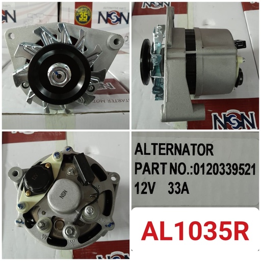 [AL1035R] AL1035R   - BSH T.T TYPE RHE 12V 33A ALTERNATOR