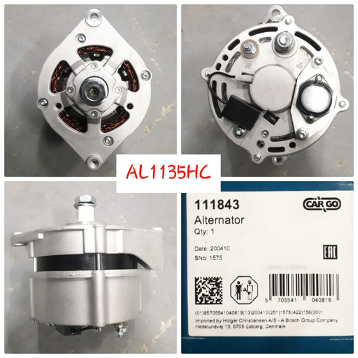 [AL1135HC] AL1135HC-DTZ "I" 12V 95A 2 EAR ALTERNATOR