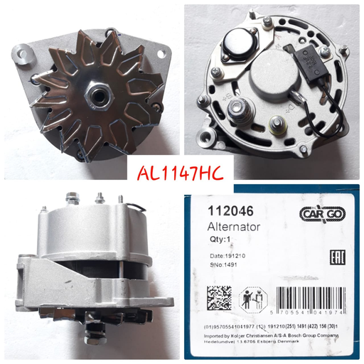 [AL1147HC] AL1147HC-DTZ 12V 95A 2 EAR V TYPE ALTERNATOR