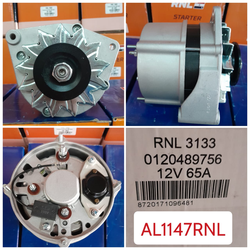 [AL1147RNL] AL1147RNL-DTZ 12V 95A 2 EAR V TYPE ALTERNATOR 