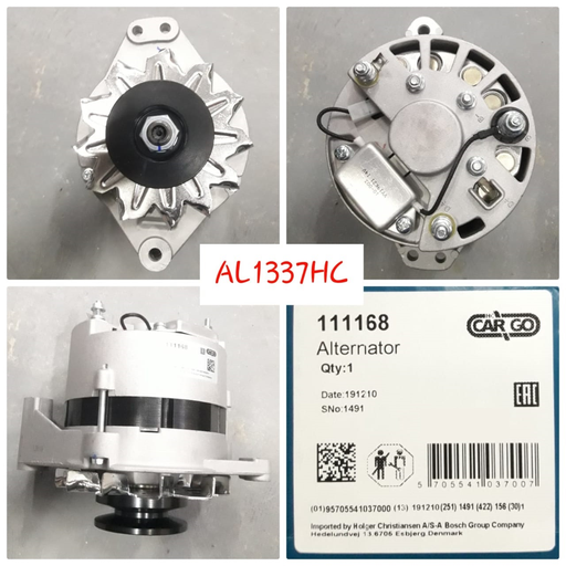 [AL1337HC] AL1337HC-JOHN DEERE 12V 55A 2B UP 1V ALTERNATOR