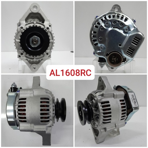 [AL1608RC] AL1608RC-ND 12V 40A 3P ROUND U/B S/P ALTERNATOR