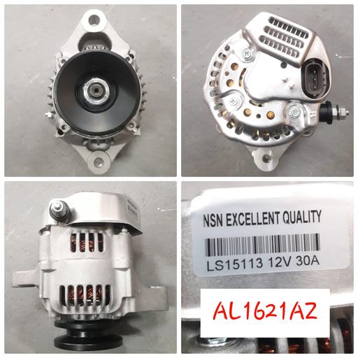 [AL1621AZ] AL1621AZ   - ND 12V 30A 3PIN STRAIGHT S/BOLT ALTERN.