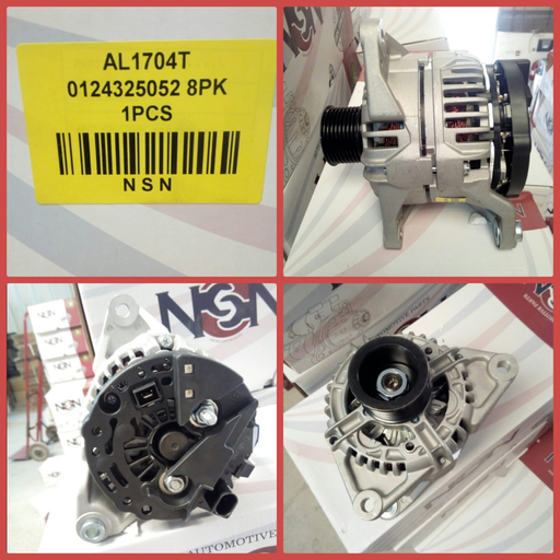 [AL1704T] AL1704T   - JCB NEW HOLLAND 12V 90A RHE 8PK 2P ALTER