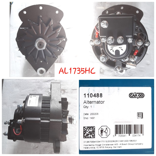 [AL1735HC] AL1735HC-PRESTOLINE 3 BOLT UP 12V 65A ALTERNATOR