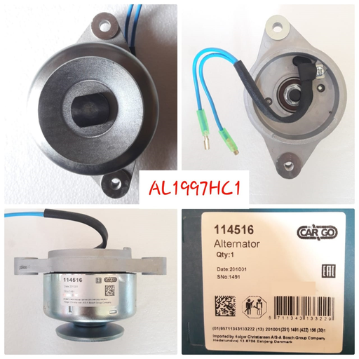 [AL1997HC1] AL1997HC1-YANMAR 12V 14A MAG. LHE 2W ALTERNATOR
