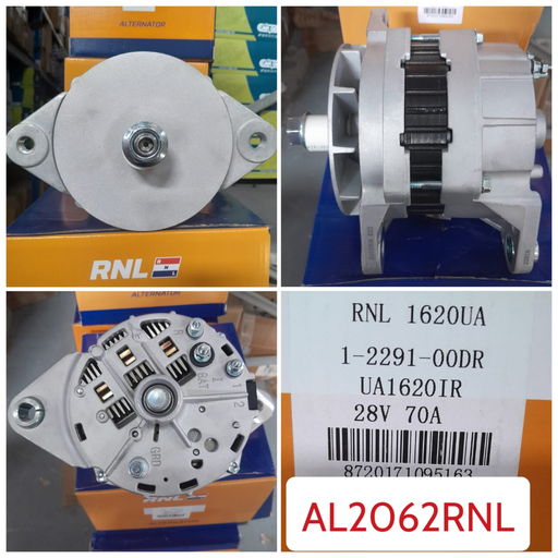 [AL2062RNL] AL2062RNL- CT 22SI 24V 70A ALTERNATOR
