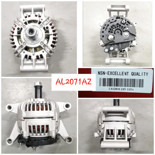 [AL2071AZ] AL2071AZ-CT 24V 115A 24SI TYP W/O PULLEY ALTERNATOR
