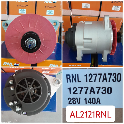 [AL2121RNL] AL2121RNL- CNA PST BUS 24V 140 LHE 8PK ALTERNATOR