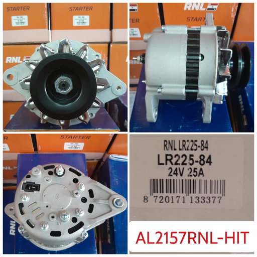 [AL2157RNL-HIT] AL2157RNL-HIT-KOMATSU FORKLIFT HITACHI 24V 25A ALTERNATOR