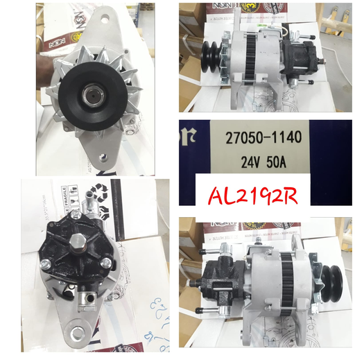 [AL2192R] AL2192R   - HINO 24V 50A+6BD1 BEND EAR TY PUMP ALTER