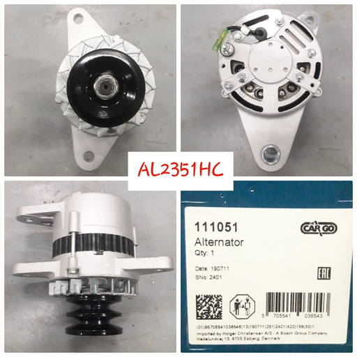 [AL2351HC] AL2351HC - KOMATSU 24V 25A DP LHE ALTERNATOR