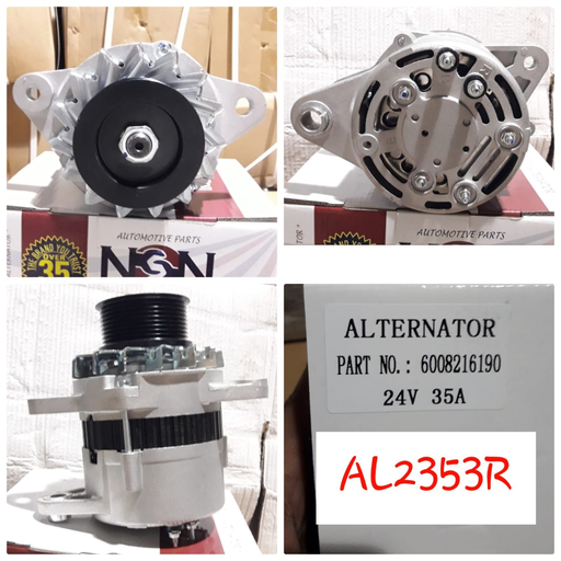 [AL2353R] AL2353R-KOMATSU 24V 30A 8PK RHE ALTERNATOR