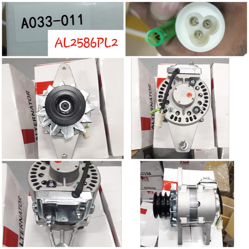 [AL2586PL2] AL2586PL2   - NSSN PD6 24V 40A A SIZE 3 PULLEY ALTERNATOR