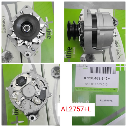[AL2757+L] AL2757+L- SCN 24V 55A LONG FOUND ALTERNATOR