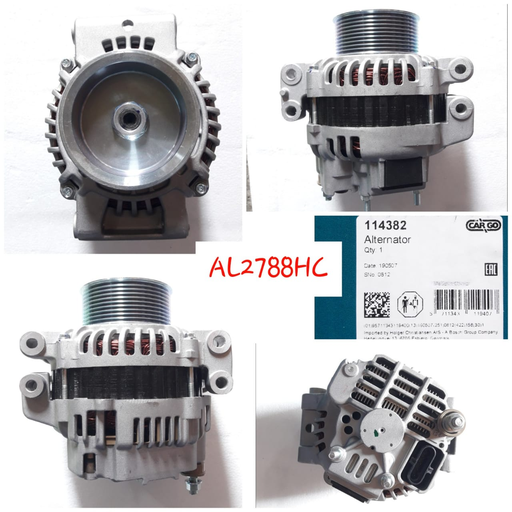 [AL2788HC] AL2788HC-SCN/MITS N/M 24V 100A  ACT TYPE 27MM ALTERNATOR