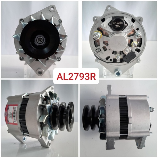 [AL2793R] AL2793R   - RNT 24V 80A W/O PULLEY ALTERNATOR