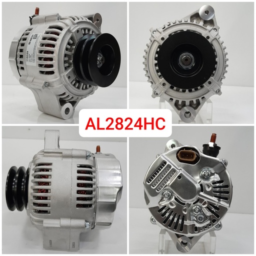 [AL2824HC] AL2824HC-COASTER ND 24V 60A CROS.FITT+2V+3P STR REG+UP BOLT ALTERNATOR