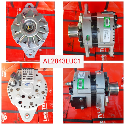 [AL2843LUC1] AL2843LUC1- 6BT ESCORT JCB EXCV. 24V/75A ALTERNATOR SA45
