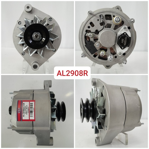 [AL2908R] AL2908R-VLV FL10 24V 80A ALTERNATOR