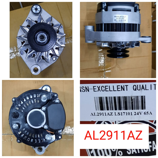 [AL2911AZ] AL2911AZ   - VLV F12 24V 65A FCI  ALTERNATOR