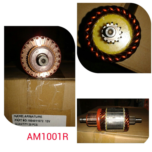 [AM1001R-13SP] AM1001R-13SP- BBT 12V MGLI STARTER 13SP ARMATUE
