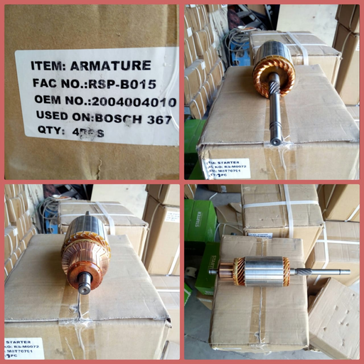 [AM1068GR] AM1068GR-BSH 12V 368 SERIES ARMATURE