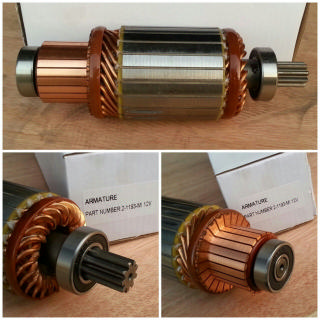 [AM1574R] AM1574R   - MITS FUSO 6D14 12V ARMATURE + BEARING