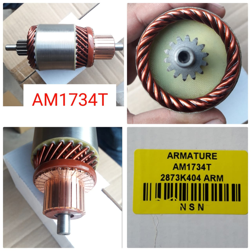 [AM1734T] AM1734T   - PERKIN 12V 404/405 14SP ARMATURE