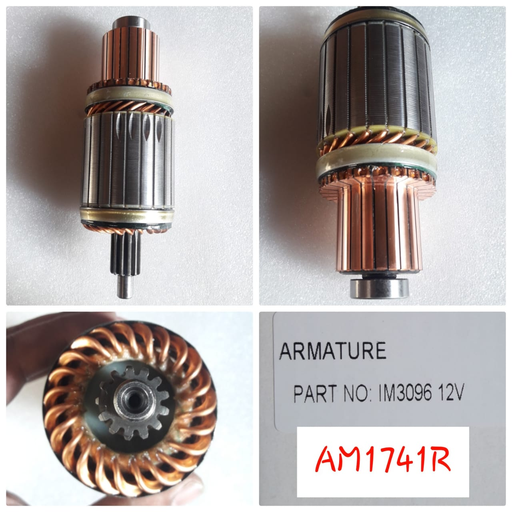 [AM1741R] AM1741R   - RNT 12V 13SP STARTER ARMATURE+BEARING