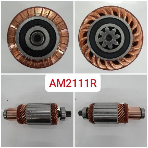 [AM2111R] AM2111R   - 28MT 24V O/M 8 SP ARMATURE+BEARING