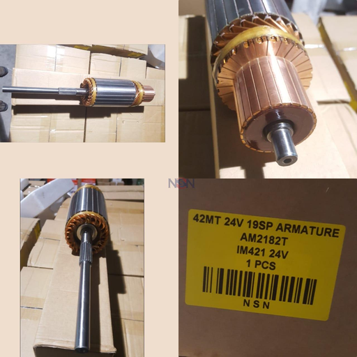 [AM2182T] AM2182T   - 42MT 24V 19 SP ARMATURE