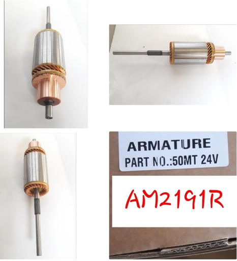 [AM2191R] AM2191R   - 50MT 24V 19 SP NORMAL ARMATURE