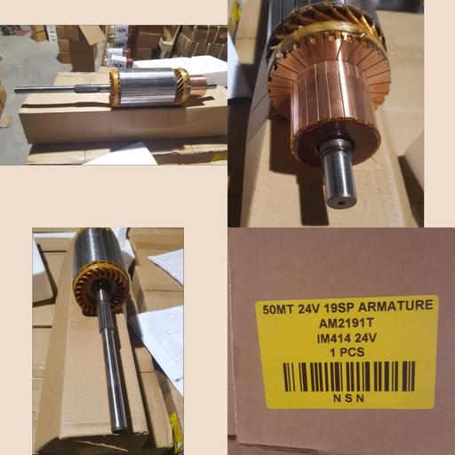 [AM2191T] AM2191T   - 50MT 24V 19 SP NORMAL ARMATURE