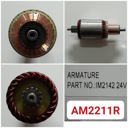 [AM2211R] AM2211R   - CNA STEYR WD615 24V OEM 13SP ARMATURE