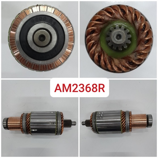 [AM2368R] AM2368R   - IZU 4HK1 24V 12SP  ARMATURE + BEARING