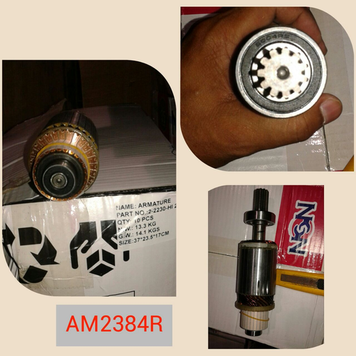 [AM2384R] AM2384R   - IZU NPR 4BC2 24V 11SP ARMATURE+BEARING