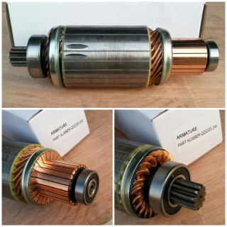 [AM2451R] AM2451R   - KOMATSU PC200 24V 2 EAR 11SP ARMATURE+BEARING