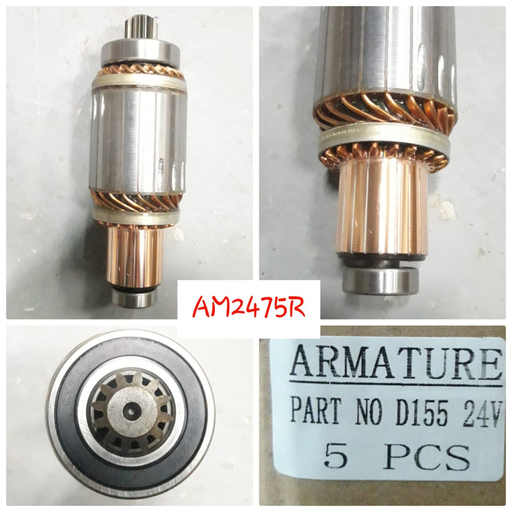 [AM2475R] AM2475R   - KOMATSU D155 12SP ARMATURE + BEARING
