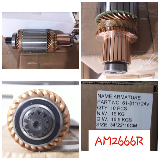 [AM2666R] AM2666R   - NSSN FD6 24V 6 CYL 11SP ARM+BEARING