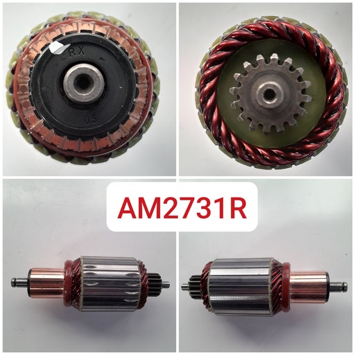 [AM2731R] AM2731R   - PERKIN N/M 24V 1501 STARTER 16SP ARMATUE