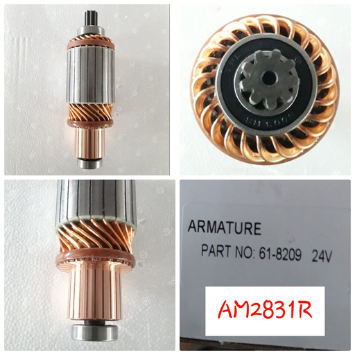 [AM2831R] AM2831R   - ND DYNA 24V 9SP ARMATURE