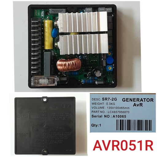 [AVR051R] AVR051R   - SR7-2G GENERATOR AVR VOLTAGE REGULATOR