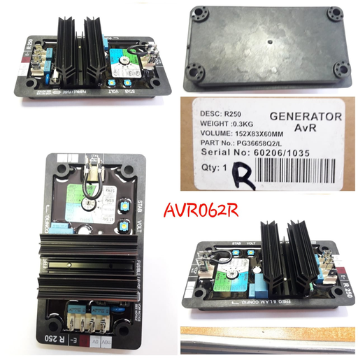[AVR062R] AVR062R   - R250 GENRATOR AVR VOLTAGE REGULATOR