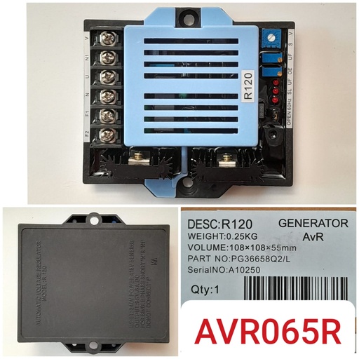 [AVR065R] AVR065R-R120 GENERATOR AVR VOLTAGE REGULATOR